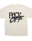 Hand Painted Fuck Off Tee - Rebel Made LA