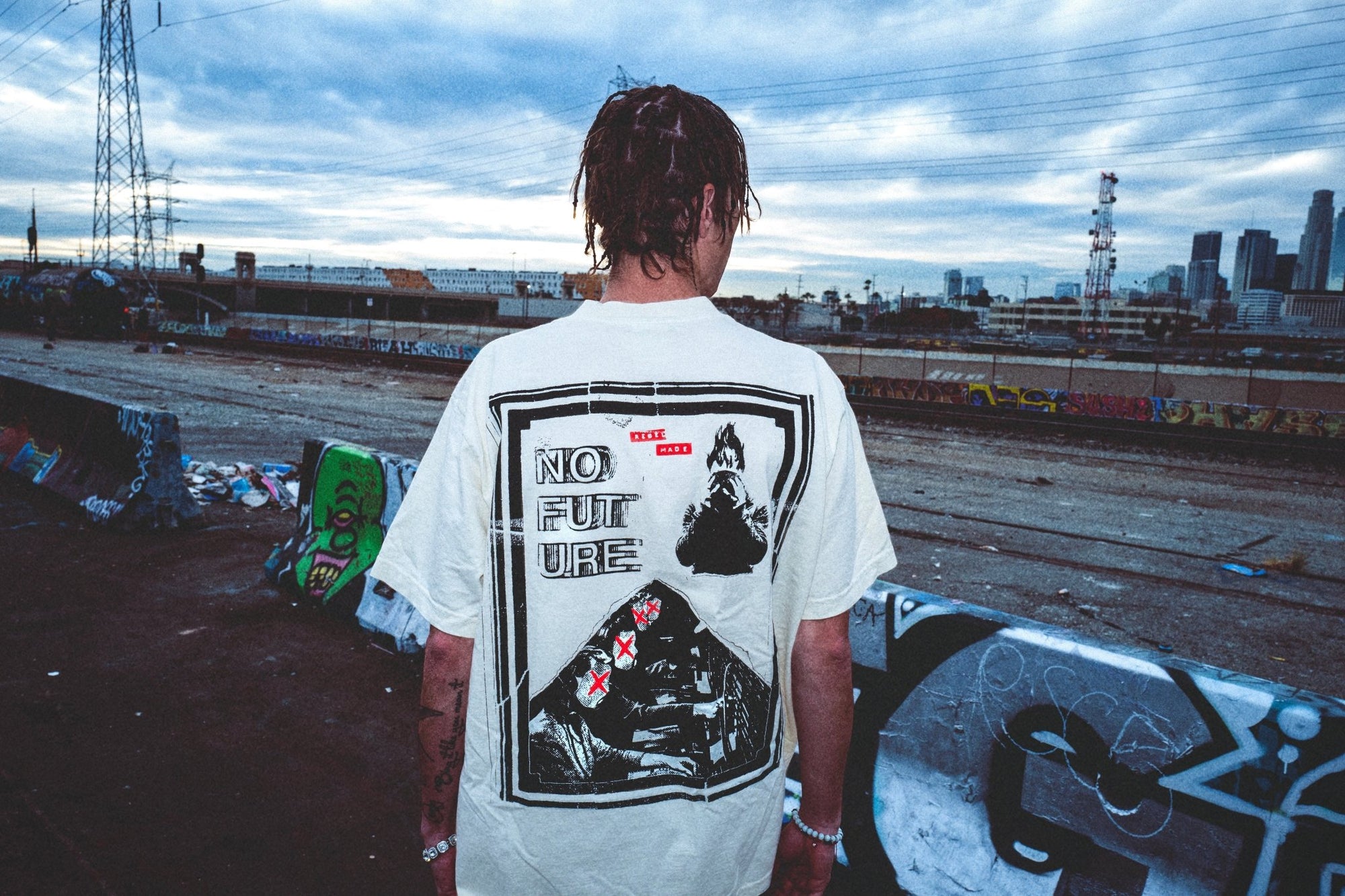 No Future Tee - Rebel Made LA