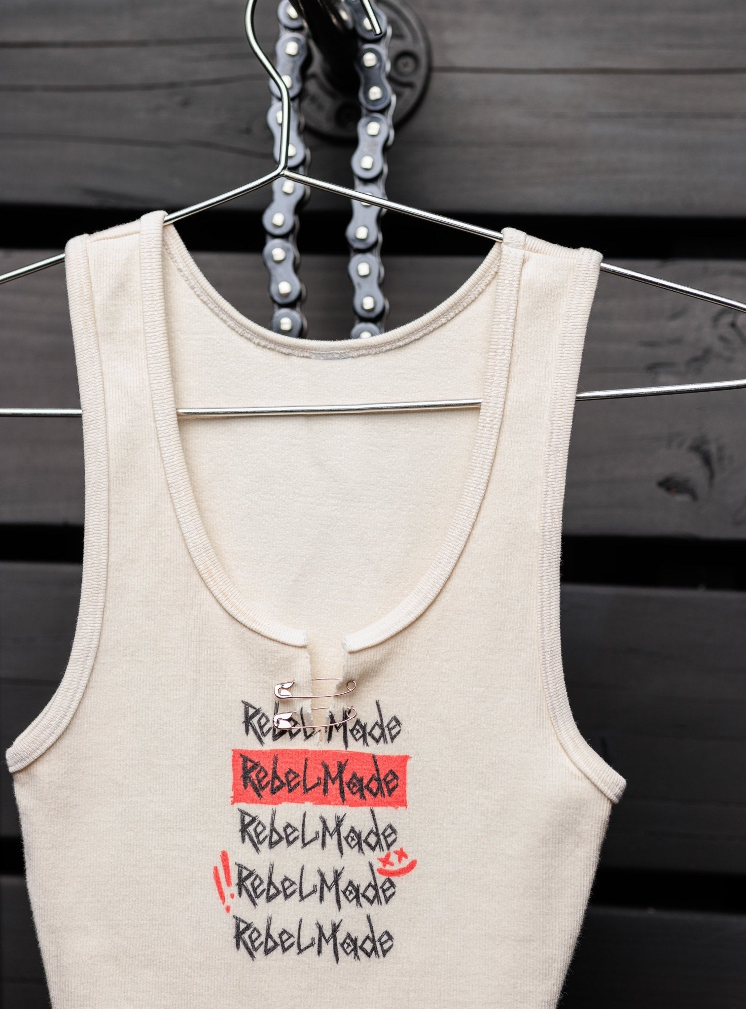 Rebel Made Logo Crop Tank - Rebel Made LA