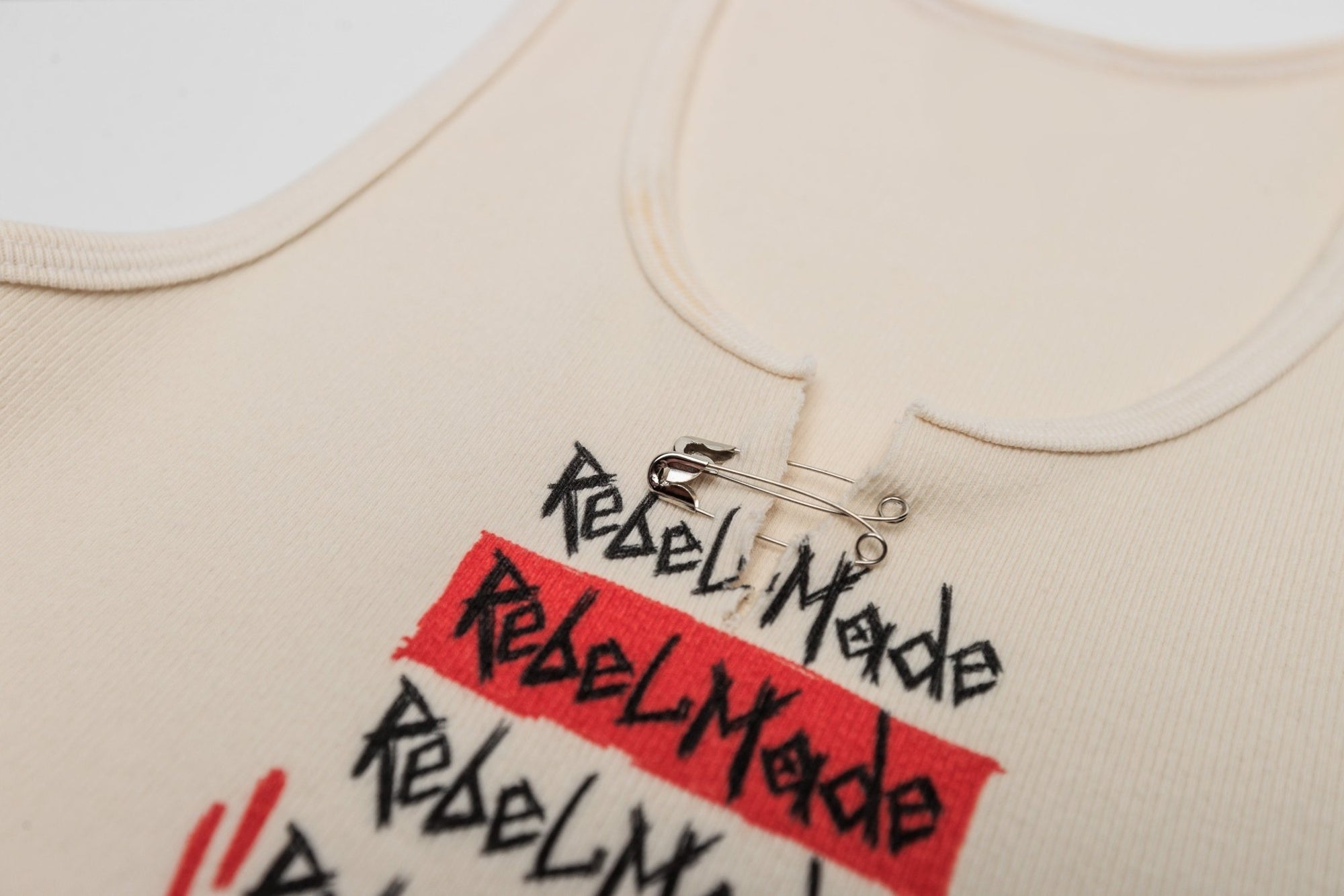 Rebel Made Logo Crop Tank - Rebel Made LA